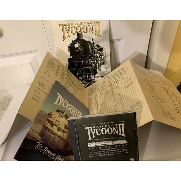 Railroad Tycoon II Gold Edition PC / Computer Big Box Game - Picture 2 of 5